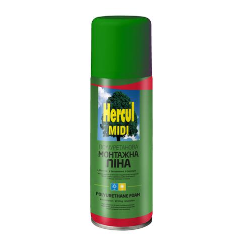 HERCUL MIDI Піна монтажна всесезонна 500г.