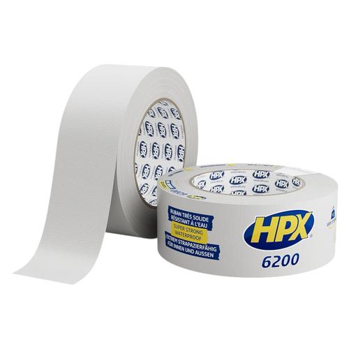 HPX 6200 Армированная клейкая лента ремонтная 48мм*0,3мм.*5м (белая) CW5005