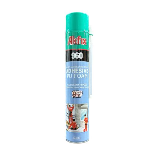 AKFIX 960 Клей-пена монтажная профессиональная 800мл./850г.