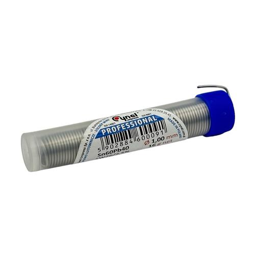CYNEL PROFESSIONAL Припой з флюсом Sn60Pb40 Ø1.0мм., (16гр.)