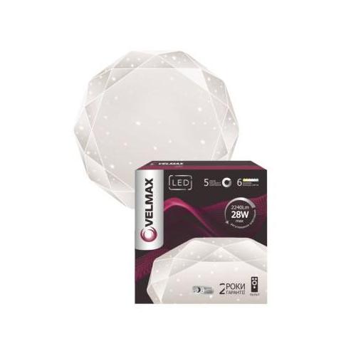 VELMAX SMART-Світильник 70W 3000-6500K 4900 Lm (пульт) 23-41-07