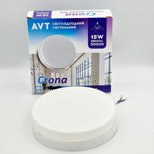 AVT LED-Светильник ЖКХ 18W (без датчика) IP65 №111 (CRONA)