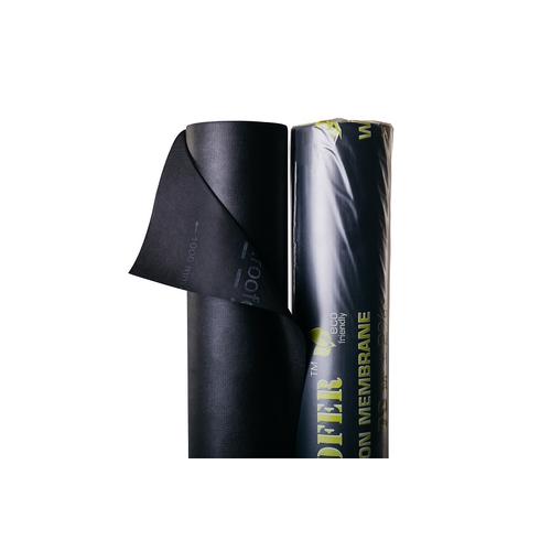 Roofer W90 Вітроізоляційна мембрана 90г./м2, 1.6*70м.кв. (чорна)