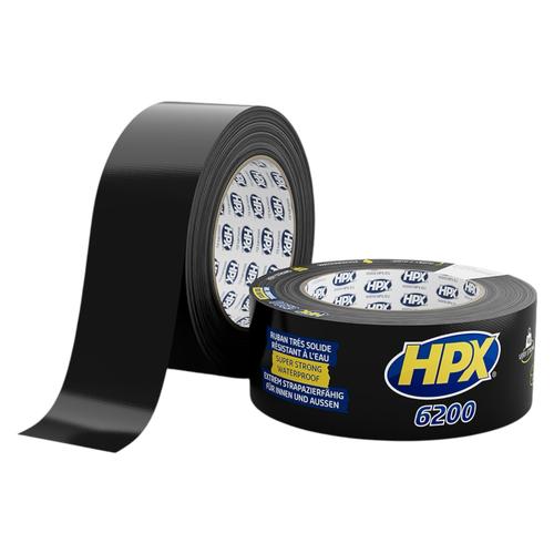 HPX 6200 Армована клейка стрічка ремонтна 48мм*0,3мм.*5м (чорна) CS5005