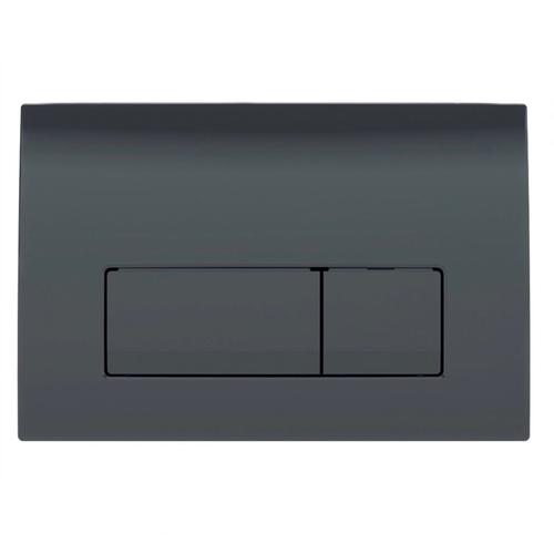 GEBERIT DELTA50 Клавіша подвійного змиву (чорний мат) 115.119.14.1