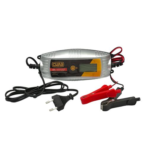 СИЛА Зарядний пристрій імпульсний 6-12V, 4A 900208