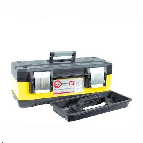 INTERTOOL Ящик для інструментів із металевими замками 18 462x212x177 мм BX-2018