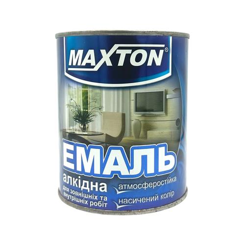 MAXTON Емаль алкідна ПФ-115  0,9кг. (СВІТЛО-ЗЕЛЕНА)