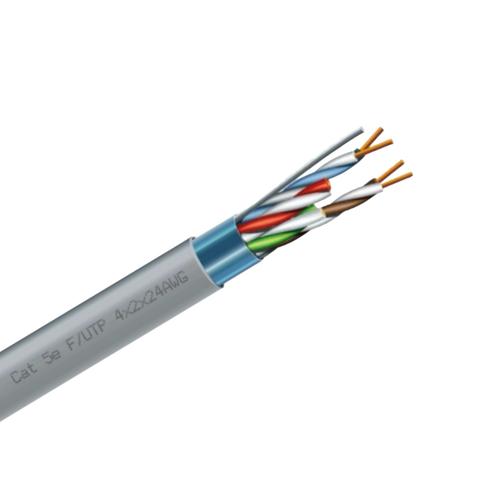 ЗЗКМ Кабель комп'ютерний (вита пара) 4*2*24 AWG (F/UTP-cat.5e/305м.)
