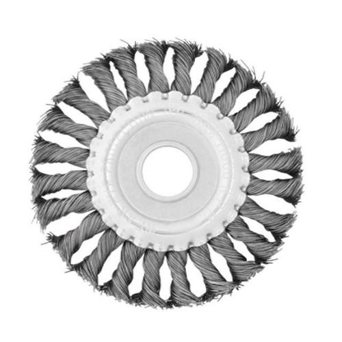 INTERTOOL Щетка кольцевая 115x22,2 мм (пучки витой проволоки) BT-7115