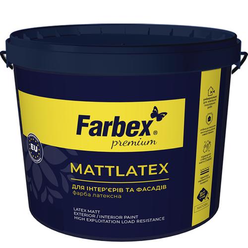 Farbex MATTLATEX Фарба латексна 1,4кг.