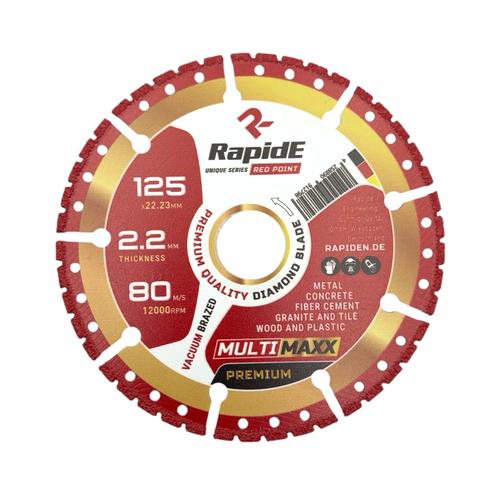 RAPIDE MULTIMAXX Диск алмазный 125*2,2*22,2 (универсальный) R9819