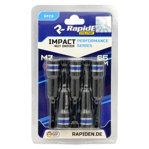 RAPIDE IMPACT Насадка торцева М7*65мм. 1/4 (уп./5шт.) RAHФ-00003800