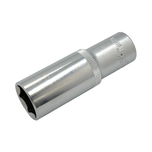 YATO Головка шестигранна подовжина Cr-V 1/2 M=19мм., L=76мм. YT-1232
