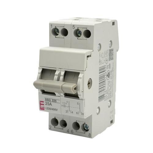 ETI SSQ 240 Перемикач I-0-II 2P 25A