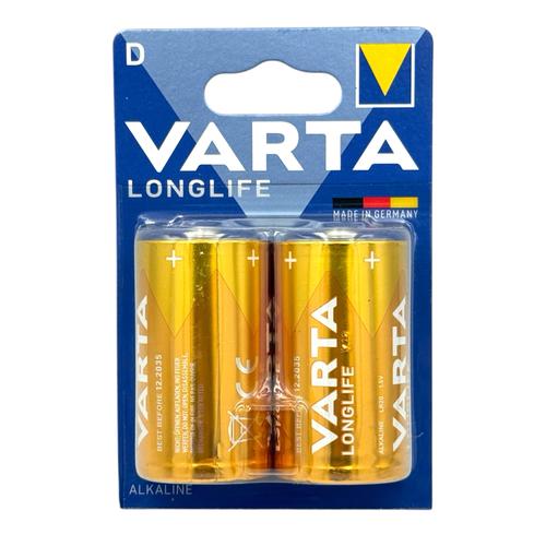 VARTA LONGLIFE D/LR20 1,5V (уп./2шт.)