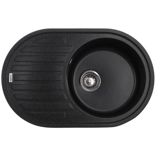 ZERIX ZS-7750R-13 Мойка гранитная 760*500мм. (графитовая)