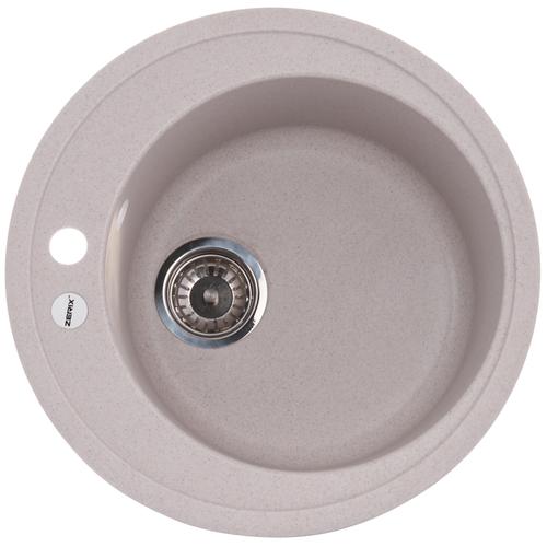 ZERIX ZS-510R-07 Мойка гранитная 510мм. (мраморная)
