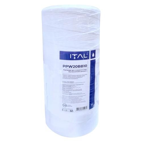 ITAL PPW20BB10IT Картридж з поліпропіленової нитки 4,5x10 (20 мкм)