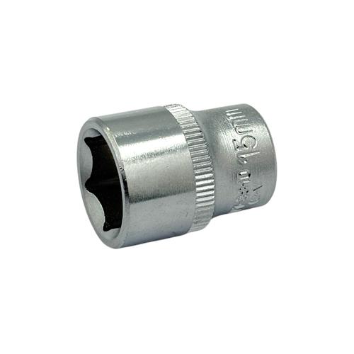 YATO Головка шестигранна Cr-V 3/8 M=15мм., L=28мм. YT-3810