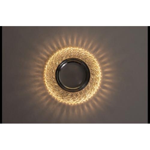 Точечный светильник с led-подсвет. MR16 6000K 7735WH