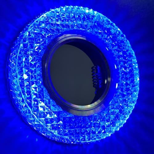 Точковий світильник з Led-підсвічуванням MR16 7790WH+BL