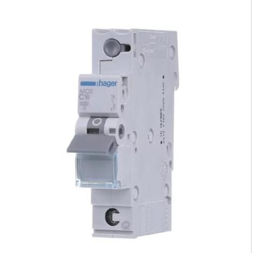 Hager Автоматичний вимикач 1P 20A «C» 6kA MCS120A
