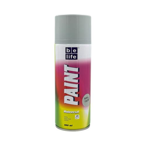 BeLife Paint Universal Краска аэрозольная универсальная №7035 (светло-серая) 400 мл.