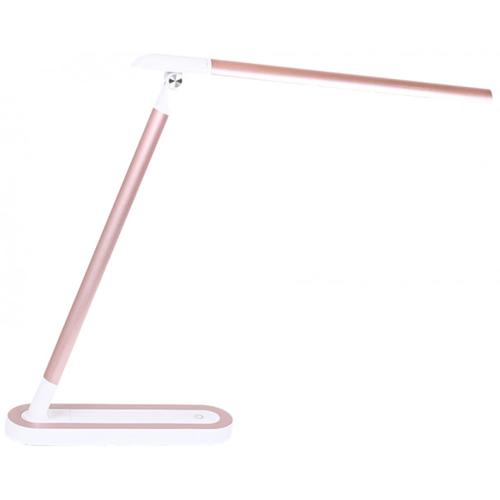 LUXEL Настільна LED-лампа 9W 4000K 630Lm (РОЖЕВА) TL-07P