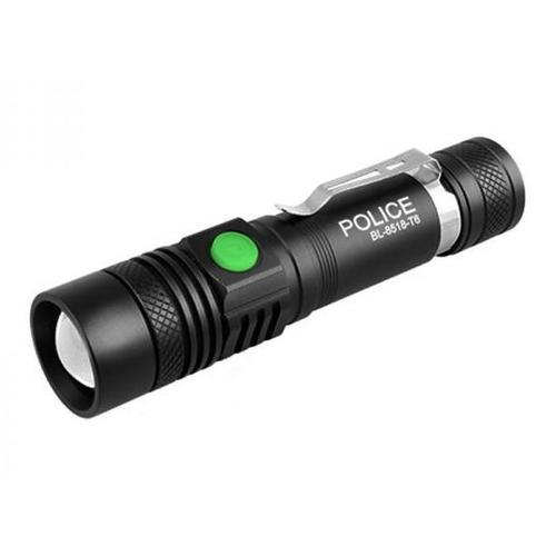 POLICE Фонарь ручной  (Зарядка micro USB) WD232(415)