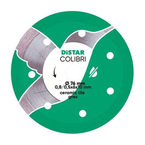 DISTAR Colibri Диск алмазний 76x0,8мм. 11139053029