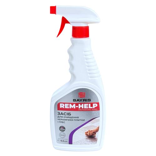 BAYRIS REM-HELP Засіб для очищення керамічної плитки і грес (0,5л.)