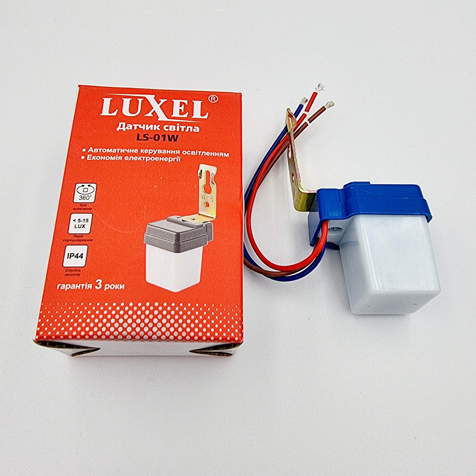 LUXEL Датчик освітлення (фотоелемент) 6A LS-01W