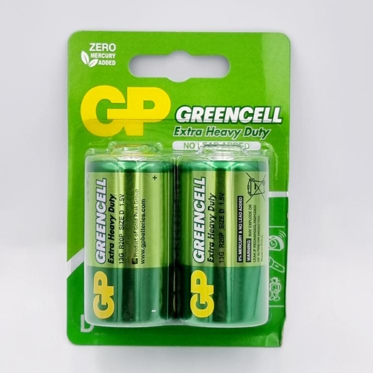 GP Greencell D/R20 1,5V (уп./2шт.)