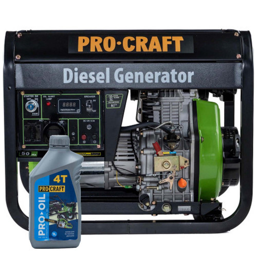 PROCRAFT Генератор дизельний DP55 UNIVERSAL