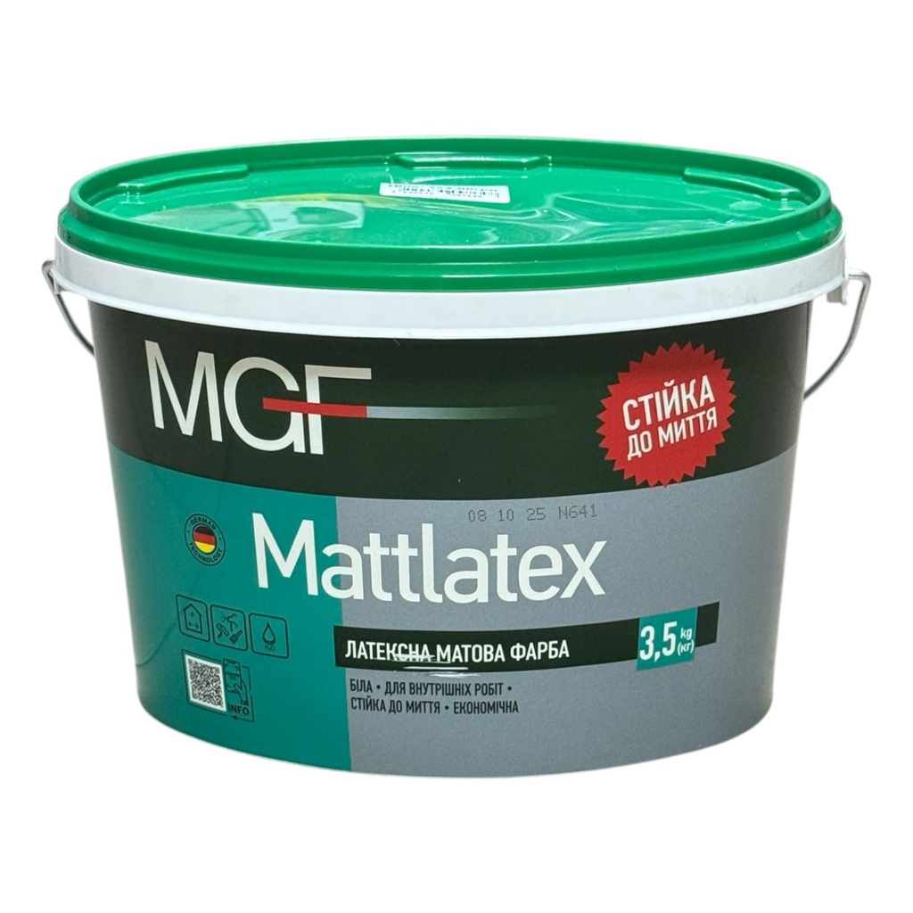 MGF MATTLATEX Фарба для внутрішніх робіт 3,5кг.