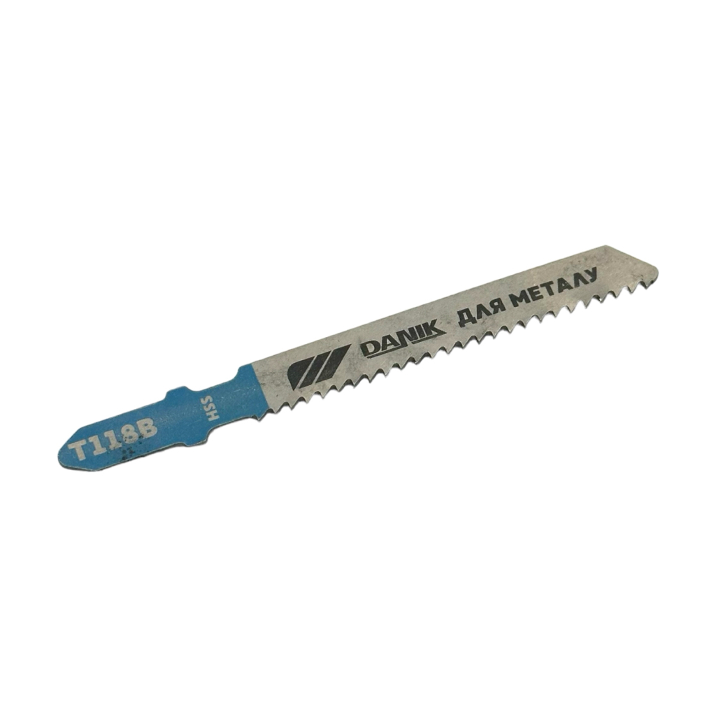 DANIK T118B Пилочка для лобзика по металу 50мм. HCS (чистий прямий різ) 029-008