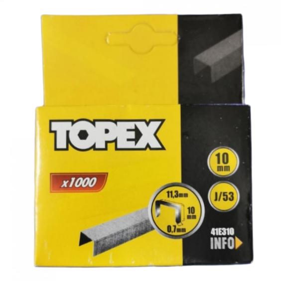 TOPEX Скоба для степлера 10мм.1000шт. 41E310