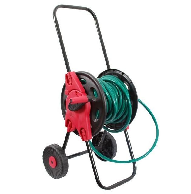 INTERTOOL Катушка на колёсах для шланга 1/2