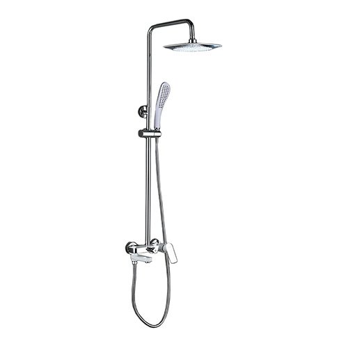 GAPPO G2448 (NOAR) душ. система лат.корпус 3х функ. Ø35 (белый\хром)