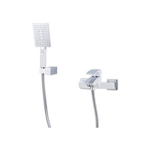 GAPPO G3007-7 (JACOB) Змішувач для ванни (білий хром)