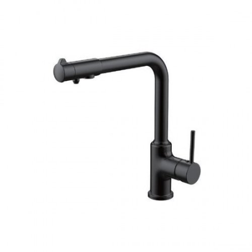 GAPPO G4390-10 Смеситель для кухни  под фильтр (черный)
