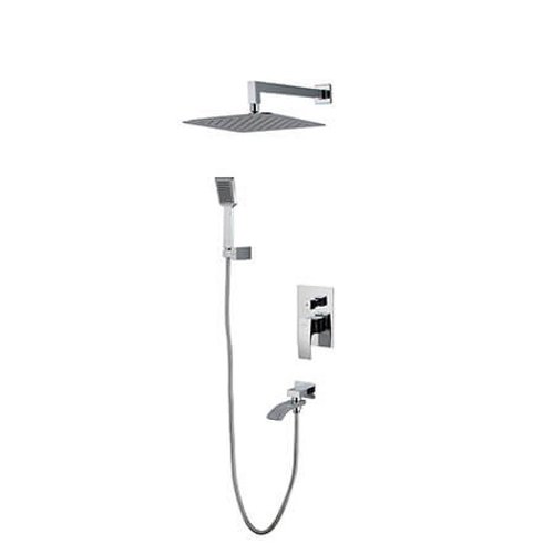 GAPPO G7107 (JACOB) ванна встроенный 3х функц. Ø35