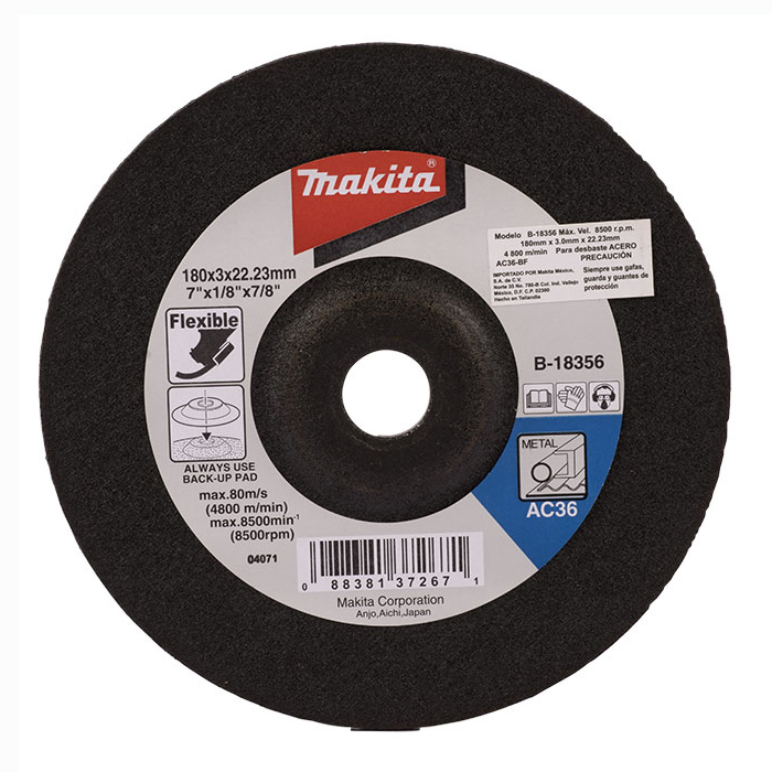 Makita Диск відрізний по металу 180*3,0*22,2 B-18378