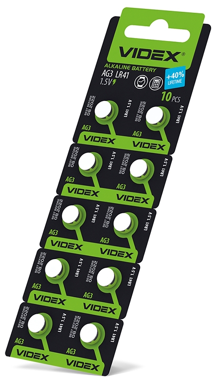 VIDEX 1,5V AG3/LR41