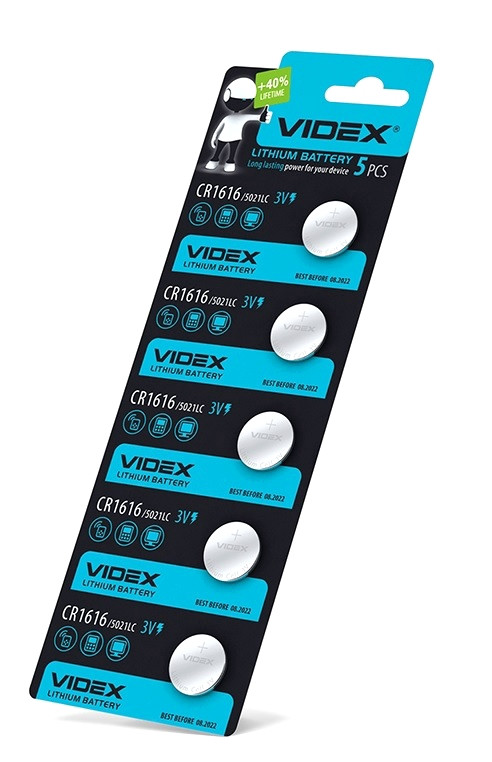 VIDEX CR1616 3V
