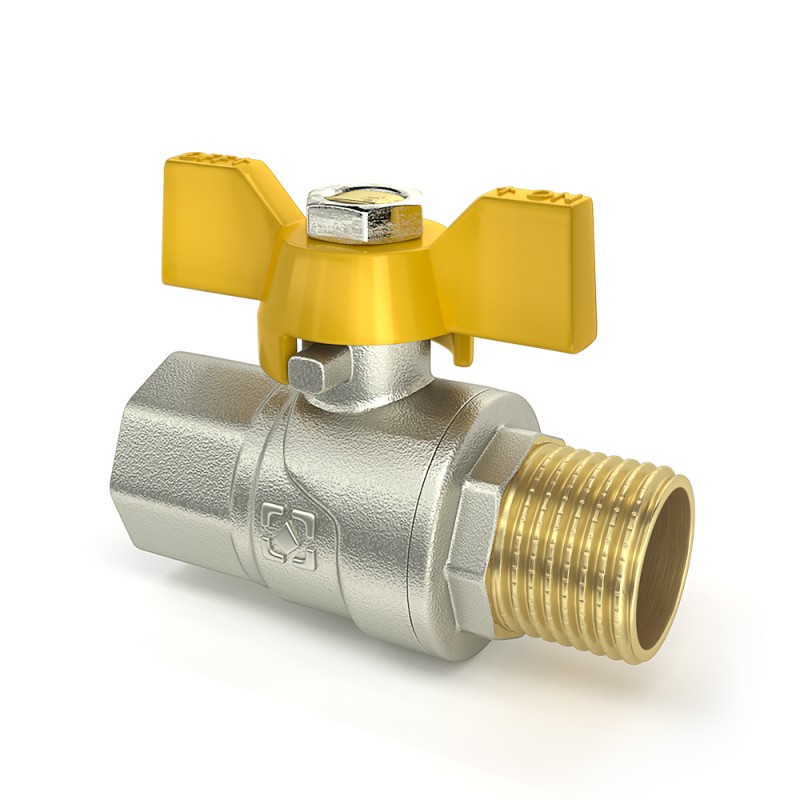 Raftec YELLOW Кран шаровый DN15 (1/2