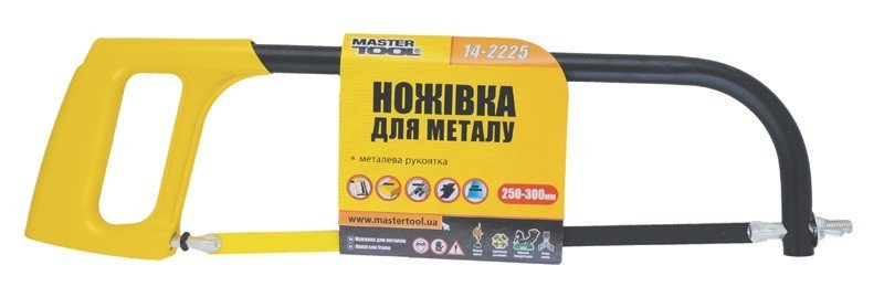 MASTERTOOL Ножовка по металлу 14-2225