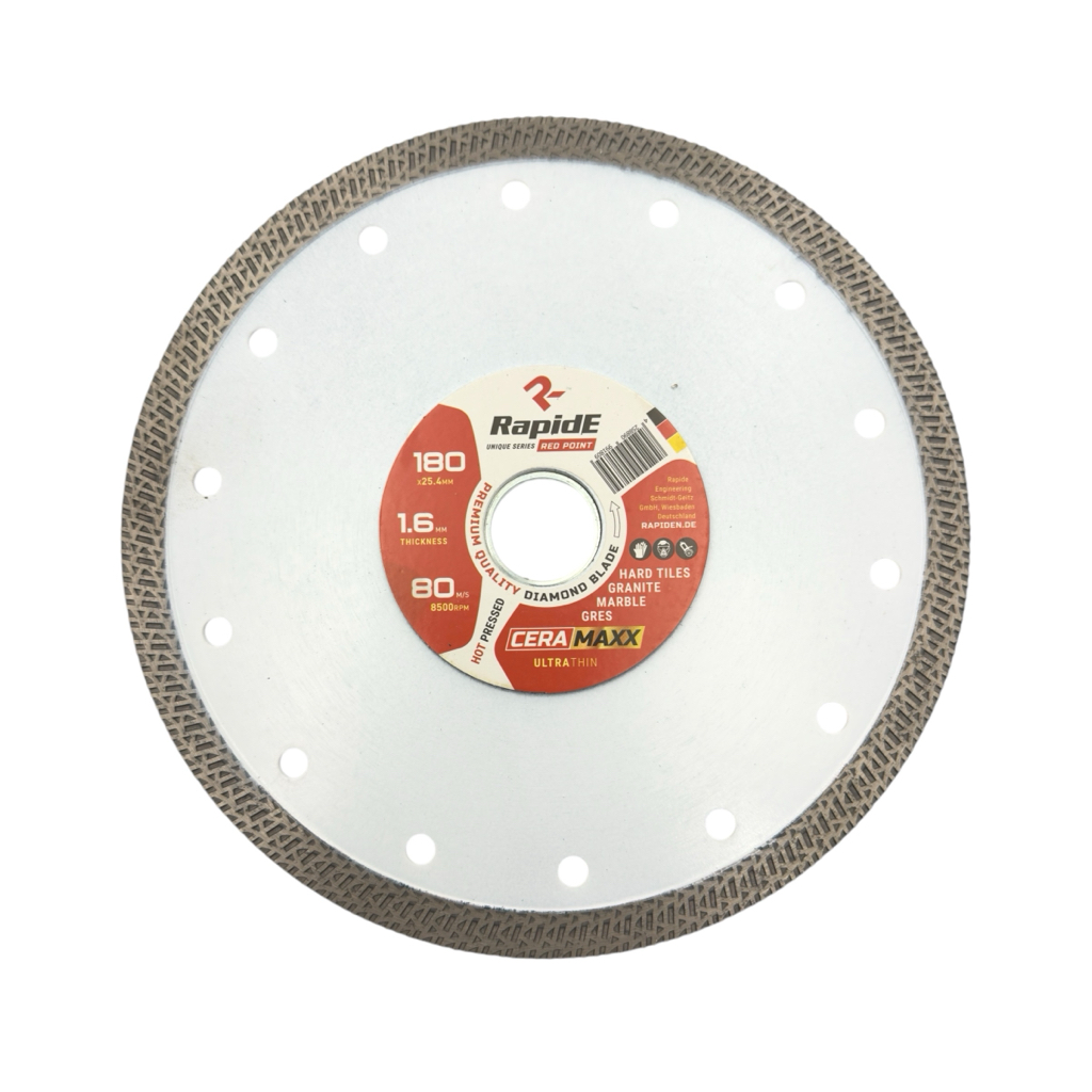 RAPIDE CERAMAXX Диск алмазний 180*25.4*22,2 (ULTRA кераміка) R9703