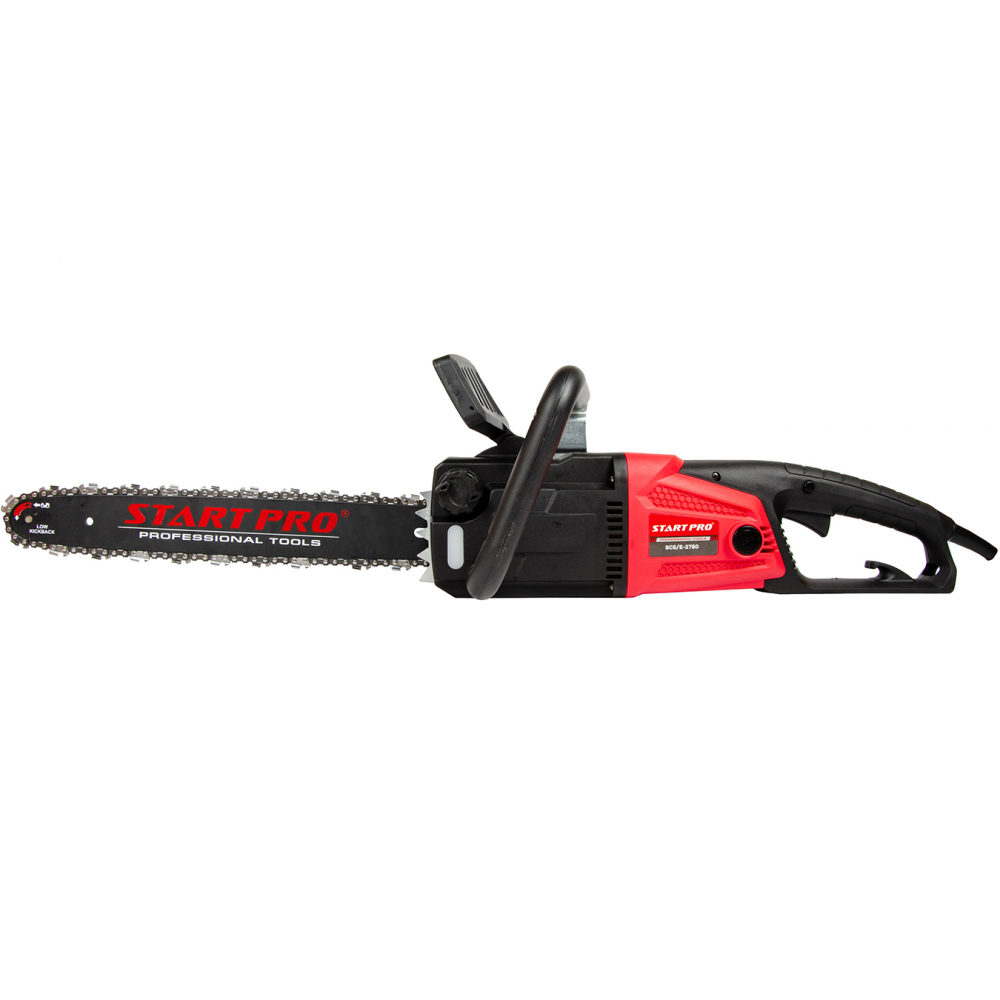 START PRO Пилка ланцюгова електрична пряма 2750W (2 ланцюги+2 шини) SCS/Е-2750